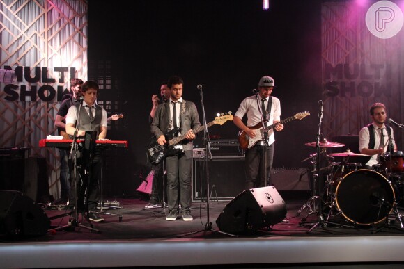 Banda Jamz, que participou do 'SuperStar', também esteve entre as atrações musicais da premiação