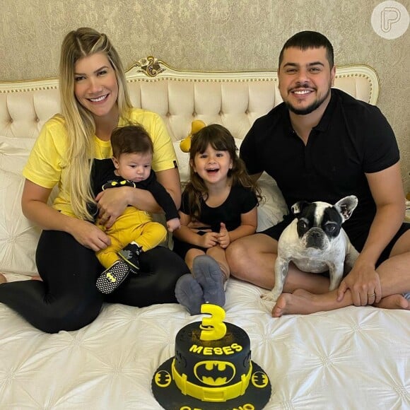 Paula Vaccari é casada com Cristiano, da dupla com Zé Neto, com quem tem 2 filhos