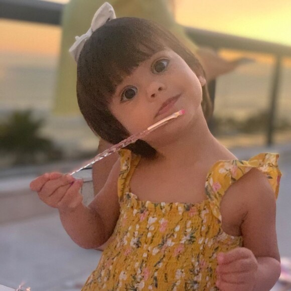 Arthur Aguiar se declara à filha, Sophia: 'Cada dia que passa meu amor só cresce e por você vale sim fazer qualquer coisa! Te amo, minha princesa! '