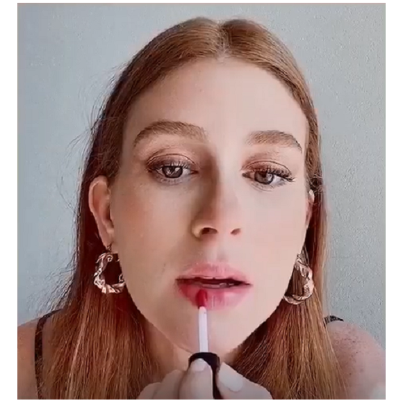 Marina Ruy Barbosa mostra etapas da maquiagem para inspirar as seguidoras
