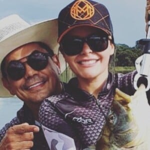 Maraisa e Fabricio Marques curtem dia de pescaria em foto após reatar relação