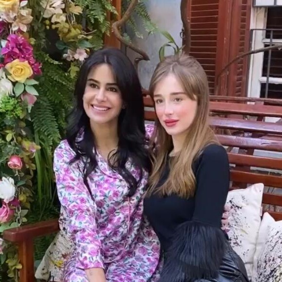 Duda Reis fez procedimento estético com Natalia Beauty, em São Paulo