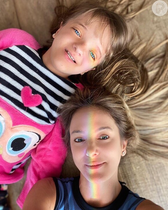 Olhar de Rafaella Justus roubou a cena em foto com a mãe, Ticiane Pinheiro