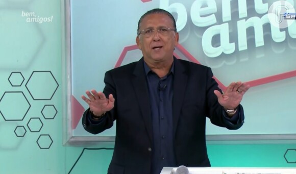 Galvão Bueno passa mal durante programa no canal SporTV