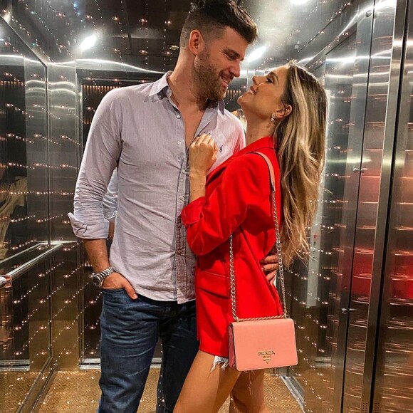 Gabriel é o primeiro filho de Flávia Viana com Marcelo Zangrandi