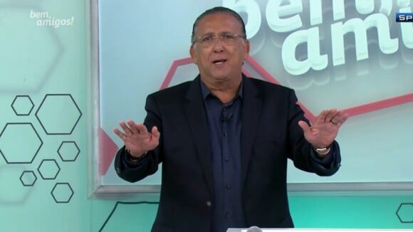 Assessoria nega crise de diverticulite de Galvão Bueno: 'Indisposição alimentar'