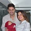 Kamilla Salgado e Eliéser Ambrósio comemoram nascimento do filho: 'Estamos apaixonados por cada milímetro deste bebê!'