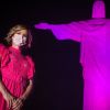 Outubro Rosa: Adriane Galisteu e mais famosas se reunem em evento no Cristo Redentor!