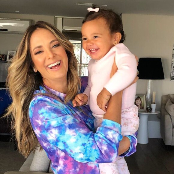 Ticiane Pinheiro também é mãe de Manuella, de 1 ano