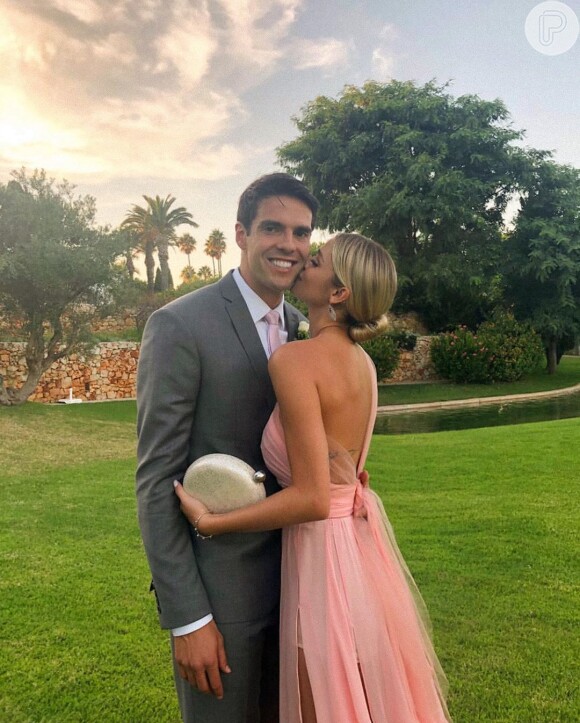 Kaká e Carol Dias estão juntos desde 2016 e se casaram em 2019