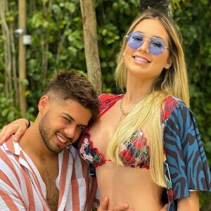 Virginia Fonseca e Zé Felipe namoram há 3 meses. Influencer está grávida do primeiro filho do sertanejo