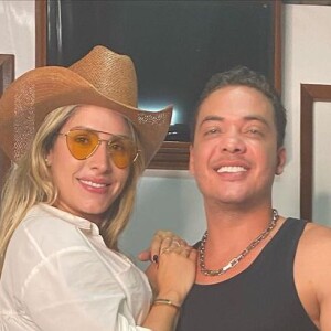 Wesley Safadão faz harmonização facial e Thyane Dantas comenta