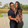 Graciele Lacerda tem apoio do noivo, Zezé Di Camargo, em trabalho