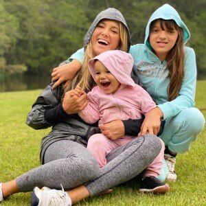 Ticiane Pinheiro destacou sintonia entre as filhas