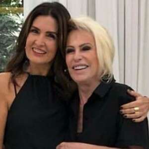 Ana Maria Braga afastou rumores de desavença com Fátima Bernardes e que o 'Mais Você' sairia do ar