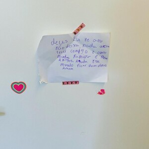 Angélica mostra recado da filha falando em 'esperança' sobre as próximas gerações