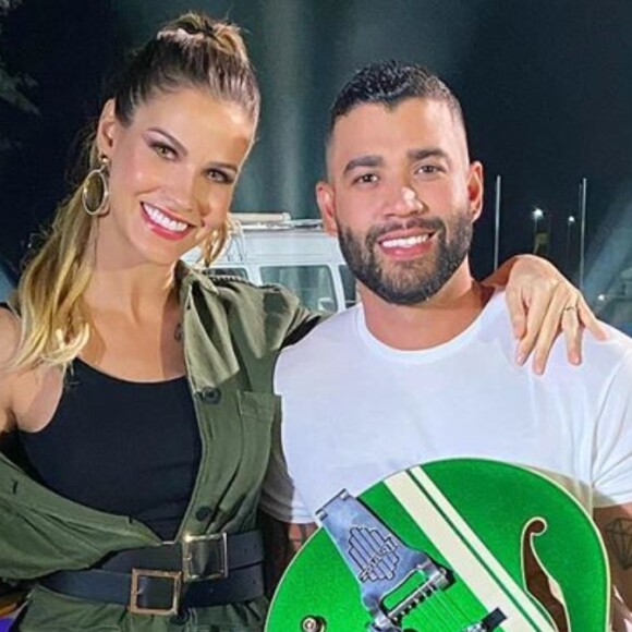 Gusttavo Lima negou ter se reencontrado com Andressa Suita, sua ex-mulher e mãe dos seus filhos