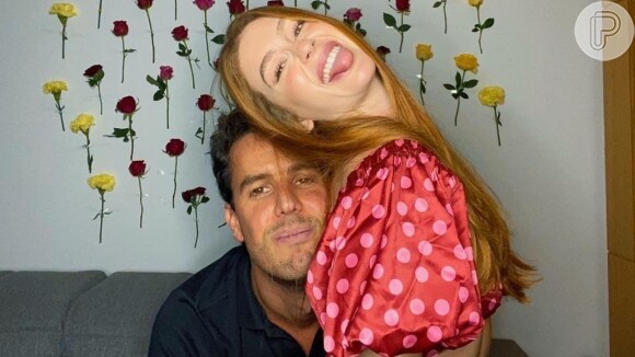 Marina Ruy Barbosa faz foto com marido, Xande Negrão