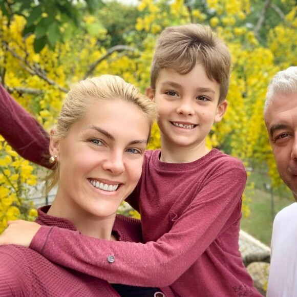 Ana Hickmann e Alexandre Correa são pais de Alexandre Jr, nascido em 2014