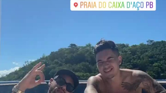 Neymar Jr posta foto em Santa Catarina com amigo