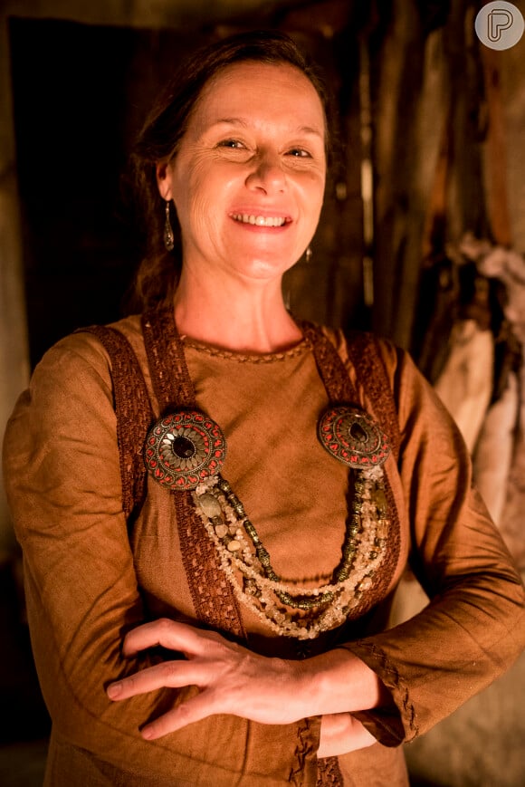 Jália é a personagem de Gisele Reimann na novela 'Gênesis'