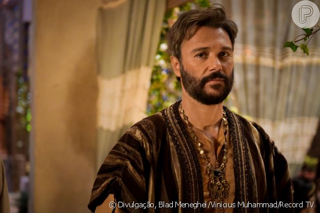 Terá (Angelo Paes Leme) é o marido de Amat (Branca Messina). Ele chega em Ur disposto a provar que pode vencer na vida, na novela 'Gênesis'