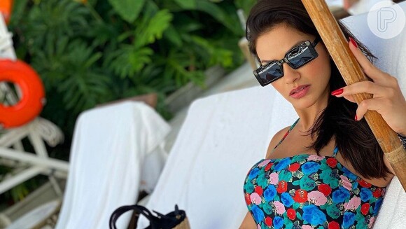 Andressa Suita está curtindo dias de descanso no Rio de Janeiro