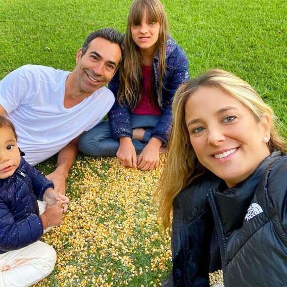 Ticiane Pinheiro é casada com o jornalista Cesar Tralli desde 2017