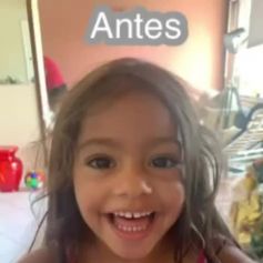 Filha de Juliana Alves, Yolanda, de 3 anos, corta o cabelo e adota franja