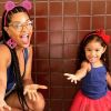 Juliana Alves exibe novo corte de cabelo da filha, Yolanda, em vídeo na web