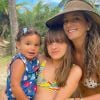 Ticiane Pinheiro está passando férias com as filhas, Rafaella Justus e Manuella