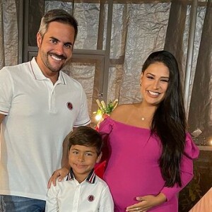 Simone Mendes e Kaká Diniz, que já são pais de Henry, esperam uma menina