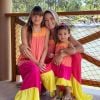 Ticiane Pinheiro é mãe de Rafaella, de 11 anos, e Manuella, de 1 ano e 6 meses