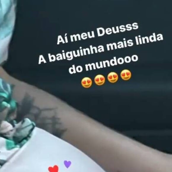 Whindersson Nunes mostrou barriga de gravidez da namorada e se derreteu