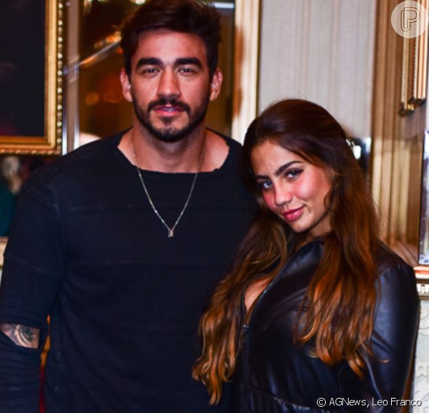 Ex-BBB Gui Napolitano assume namoro com Cathe Bascoy