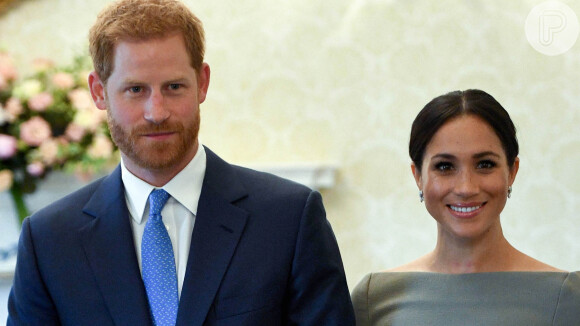 Meghan Markle e príncipe Harry anunciam gravidez da atriz, em 14 de fevereiro de 2021