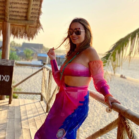 Solange Almeida frisou importância do diálogo com o noivo, o empresário Monilton Moura