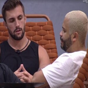 'BBB 21': Projota disse a Arthur que achava todo mundo chato no reality