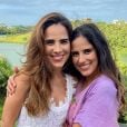 Camilla Camargo exaltou a relação com a irmã, Wanessa Camargo, no aniversário da cantora