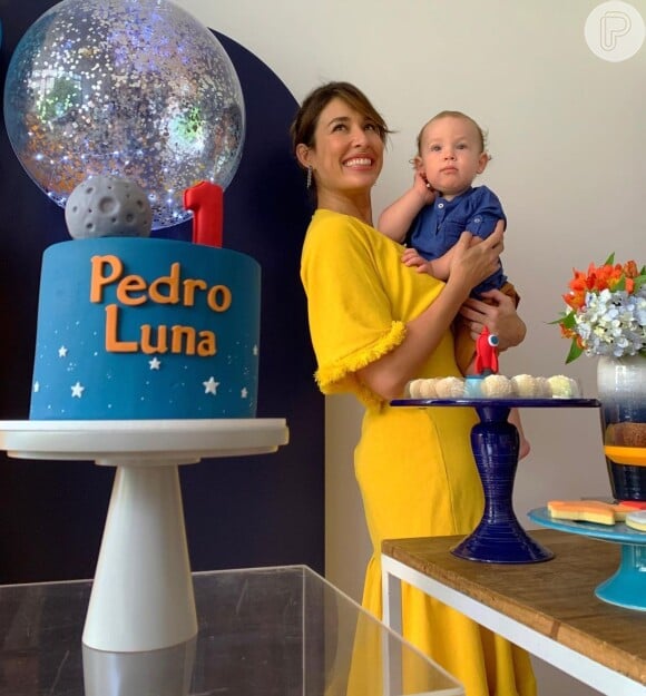 Giselle Itié contou ao Purepeople preocupação na educação do filho, Pedro Luna