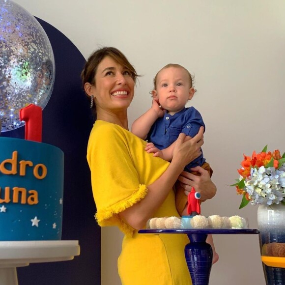 Giselle Itié contou ao Purepeople preocupação na educação do filho, Pedro Luna