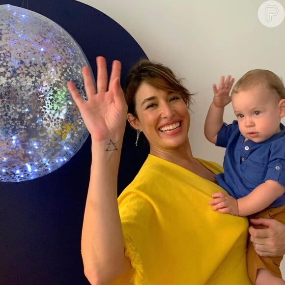 Filho de Giselle Itié e Guilherme Winter, Pedro Luna ganhou festa com tema 'Lua' ao completar 1 ano