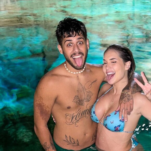 Virgínia Fonseca sentiu contrações durante viagem ao México