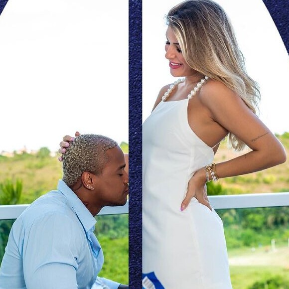 Léo Santana e Lorena Improta anunciaram a gravidez esta semana