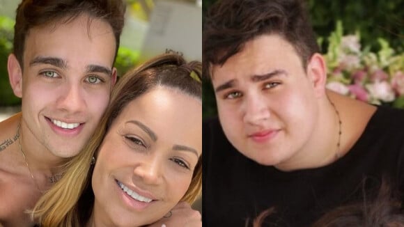 Filho de Solange Almeida aparece 70kg mais magro em foto após cirurgia. Veja!