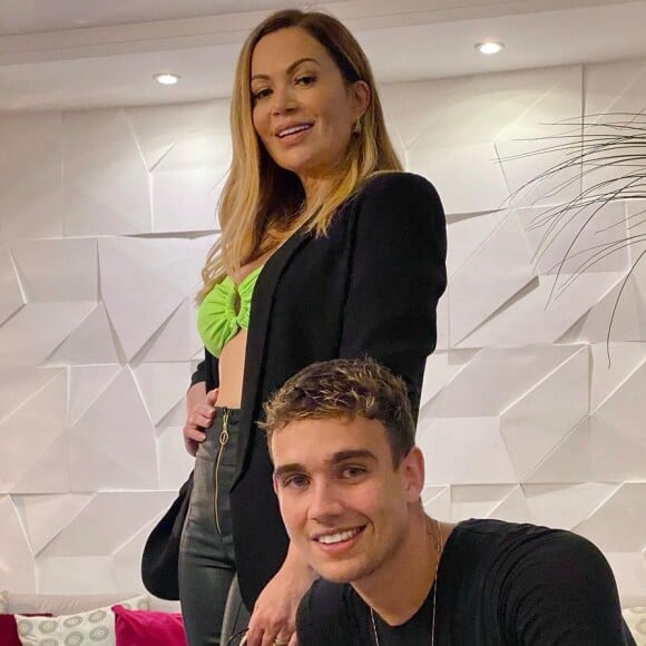 Solange Almeida e Rafa Almeida depois da cirurgia bariátrica