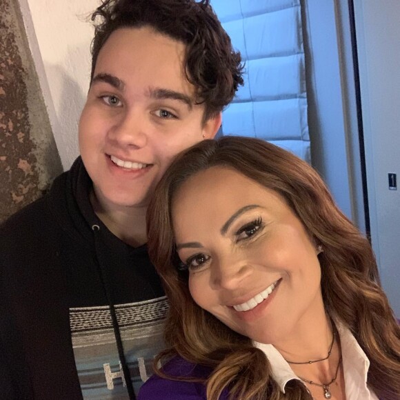 Rafa Almeida, filho de Solange Almeida, antes da cirurgia bariátrica