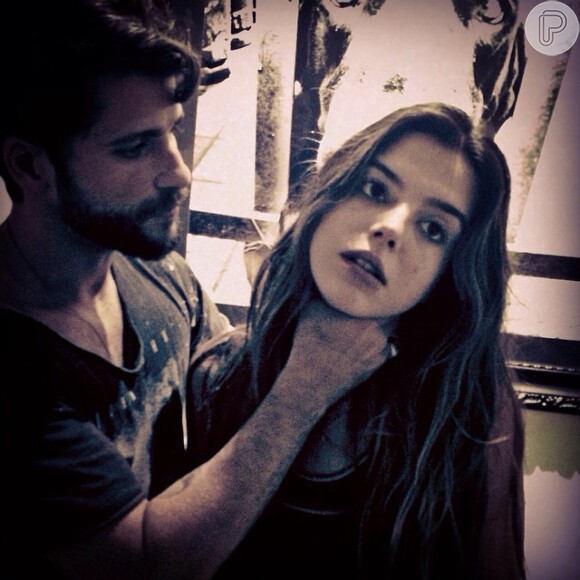 Bruno Gagliasso brinca com Giovanna Lancellotti no Instagram: 'Menos uma atriz no mundo', escreveu o ator, neste sábado, dia 15 de novembro de 2015