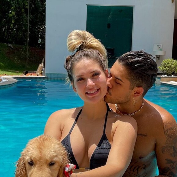 Virgínia Fonseca e Zé Felipe estão grávidos da primeira filha do casal, Maria Alice