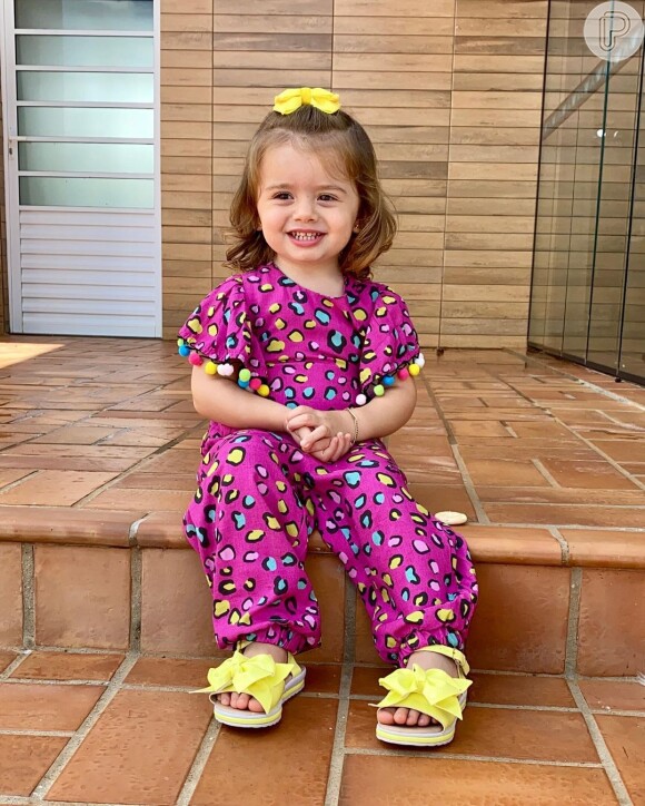 Filha de Thaeme Mariôto, Liz, 1 ano, vai ganhar uma irmã